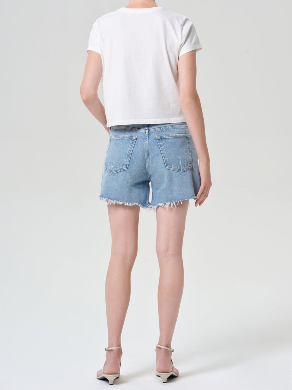 Agolde Parker Long Short in Swapmeet Size 30 NWT - Picture 3 of 7